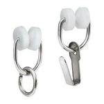 Recpro Rv Nylon Wheel Carrier Ring/hook For Beam Track Curtain Rod 14/20 Packs. Fixed Price $12.95.
