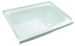 Lippert Replacement 24" X 36" White Bathtub With Right Drain, Scratch-resista.... Fixed Price $269.43.
