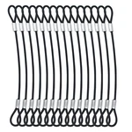 Bytiyar 1/8"(3MM) Wire Diam Stainless Steel Cable Inches 15 Pcs, Black-b. Fixed Price $21.82.
