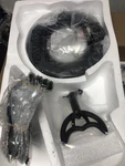 Private Brand 44 In. Led Indoor Matte Black Ceiling Fan With Light Kit (AL383CPQ. Fixed Price $58.80.