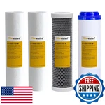 3-STAGE Rv Water Filter Replacement For Standard 10" Housing, 1/5/1 Micron, Incl. Fixed Price $68.31.