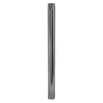 Ap Products 013-951 29-1/2" X 2-1/4 Dia Chrome Pedestal Table Leg. Fixed Price $36.30.
