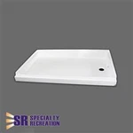 Specialty Recreation SP2436WR Shower Pan - White. Fixed Price $204.15.