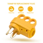 Universal Amp Rv Replacement Male Plug - 4 Prong 125/250V Power Adapter. Fixed Price $21.59.