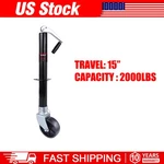 New 15" Lift 2000LBS A-frame Trailer Tongue Jack Bolt-on & Weld-on With 6" Wheel. Fixed Price $49.99.