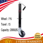 1500LBS Heavy Duty Adjustable Swing-up Swivel Single Wheel Trailer Tongue Jack. Fixed Price $49.46.