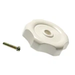 Rv Designer H715 2-1/4" White 1/2" Shaft Plastic Window Crank Knob. Fixed Price $8.42.