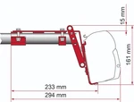 Fiamma F45S Awning Roof Rail Mounting Bracket (98655-770). Fixed Price $215.99.