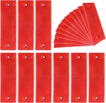 20 Pack Red Safety Reflectors, Self Adhesive Trailer Car Reflector, U. Fixed Price $11.45.