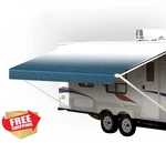 Sunwave Rv Awning Fabric 16 Ocean Blue Fade. Fixed Price $144.98.