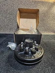 Axle Teknology 19-130 12IN Brake Drum Hub 8 Lug 6.5 Bp 1/2IN Studs Fits Dexter. Fixed Price $79.99.