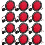 Treela 4 Inch Round Led Trailer Tail Lights, 10 Marker Wat.... Fixed Price $93.32.