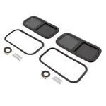 2X 12"X24" Vertical Slide Rv Windows Dark Tempered Glass Aluminum Tough Frame. Fixed Price $151.20.