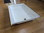 Rv Shower Pan 36" X 24" 5" Right Drain White Bath. Fixed Price $100.00.