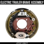 Curt Trailer Brake Assembly, Electric, 12-1/4X3-3/8 Drum, Left, 8K Lbs, 298277. Fixed Price $127.99.