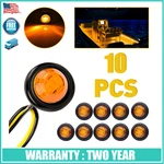 1" Led Marker Lights Round Clearance Truck Rv Trailer Flash 12V Bullet Lamps. Fixed Price $12.99.
