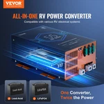 Rv Converter 55 Amp 110V Ac To 12V Dc Power Battery Charger. Fixed Price $105.99.