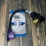 New - Road Power Rv Cord Adapter 30 Amp Female 50 #09554 Pull Handles. Fixed Price $17.90.