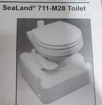 Sealand / Dometic 711-M28 White Holding Tank Only 385311287. Fixed Price $125.00.