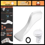 Foot Flush Pedal For Rv Toilets Replacement Kit Aqua-magic Ii & Residence,. Fixed Price $77.99.