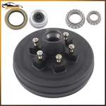 12"X2" On 5.5" Trailer Brake Hub Drum Kit For 5200-6000 Lbs Axle. Fixed Price $56.01.