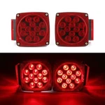 1 Pair Rear Led Submersible Trailer Tail Lights Kit Boat Truck Waterproof. Fixed Price $21.98.
