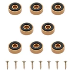 Czmzhfc Cutting Board Metal Feet With SCREWS,0.79" W*0.32" 8PCS, Gold. Fixed Price $20.87.