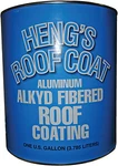Hengs 43128-4 Aluminum Alkyd Fibered Roof Coating Gallon. Fixed Price $88.99.