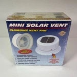 Uf Ultra-fab 53-945001 Mini Solar Vent Plumbing Fan Powered New!. Fixed Price $79.95.