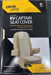 New Classic Accessories Drive Rv Captain Seat Cover One Size Alder Natural. Fixed Price $19.99.