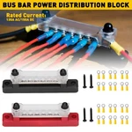 2PCS Terminal Block Bus Bar & 12V Cover Distribution Auto Boat Power. Fixed Price $18.04.