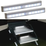 Ccbaseball Motion Activated Rv Step Lights, 10 Led Battery Operated Motorhome. Fixed Price $24.84.