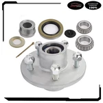 Bearings With Trailer Galvanized Hub On 4.5" For 3500 Lbs Axle L68149 L44649. Fixed Price $59.31.