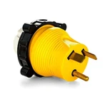Camco Power Grip Camper/rv 30A-50A Locking Adapter Compatible With 50-AMP.... Fixed Price $46.14.