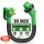 Electery TT-30P L5-30R 30A 12 Inch Generator Rv Cord. Fixed Price $27.99.