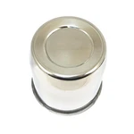 Excalibur Accessories Stainless Steel Center Hub Cap 5-1/8" 4-5/8" Push-thru. Fixed Price $21.10.
