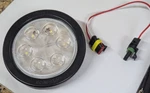 Optronics BUL06CK1M5B 4" White Led Back-up Light W/grommet & Harness. Fixed Price $28.99.