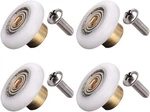 Atoplee 4 Pcs Shower Door Rollers Runners Wheels Diameter 19MM, White. Fixed Price $11.94.