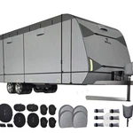 Rvmasking 7 Layers Top Hd Travel Trailer 15'1"-18' W/tire + Jack Covers. Fixed Price $120.00.