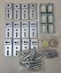 New Correct Track 87220 Double Dual Axle Alignment Kit Lippert Rv Camper. Fixed Price $574.95.