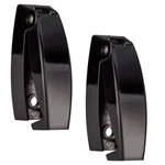 Recpro Black Rv Rounded Baggage Door Catch Latch Compartment Hardware 2 Pack. Fixed Price $12.81.