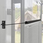 Upgraded Rv Screen Door Closer With Adjustable Tension, Aluminum Black. Fixed Price $28.01.