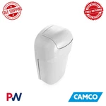 Camco Cabinet Mount Trash Can 5 Quart Gray Swing Top Lid Easy Install 43962. Fixed Price $41.69.