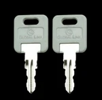 2 Global Link Camper Keys For G391 Storage Compartments. Fixed Price $11.21.