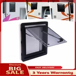 Large Caravan Rv Hinged Windows Vent Hatch 350*280MM,450/900*500MM Cut Out. Fixed Price $237.47.