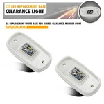 2X Replacement Base Compatible W Lumitronics Rv Clearance Marker Light LUM-MP1R. Fixed Price $9.99.