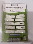 United Pleated First Aid Kit White Repairs Up To 5 Shades New Sealed. Fixed Price $18.50.