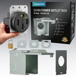 Amp Ev/rv Power Weather-resistant NEMA14-50R Outlet Box:heavy DUTY,2.42.... Fixed Price $69.62.