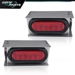 Fit For Trailer Truck Steel Guard Box W/ 6" Led Oval Tail Light Marker. Fixed Price $37.16.