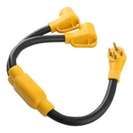Nema 14-50P To 2X 14-50R Rv Adapter Power Cord For Tesla Model 3/S/X/Y. Fixed Price $66.89.